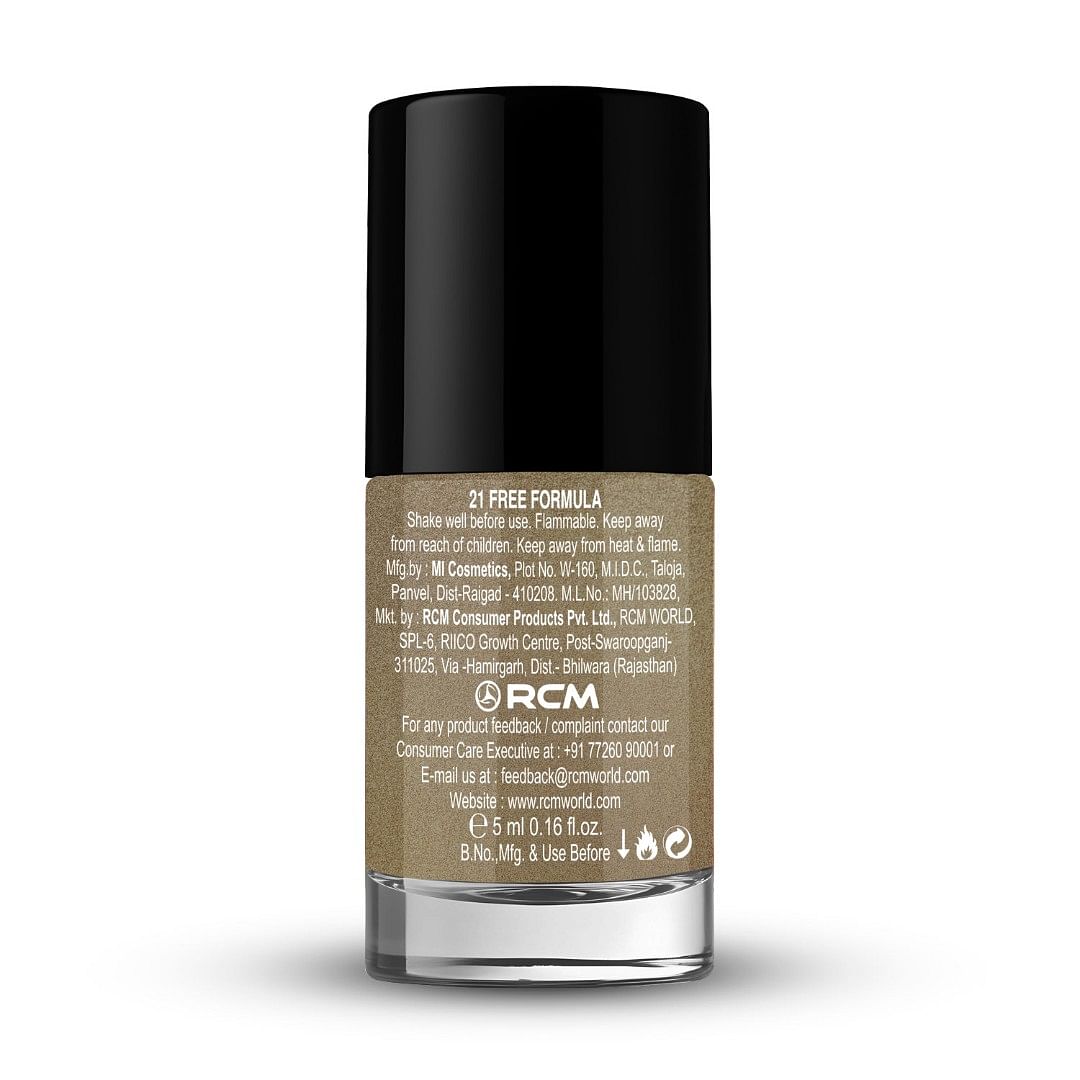 Nail Lacquer KS MT03 Gun Metallic 