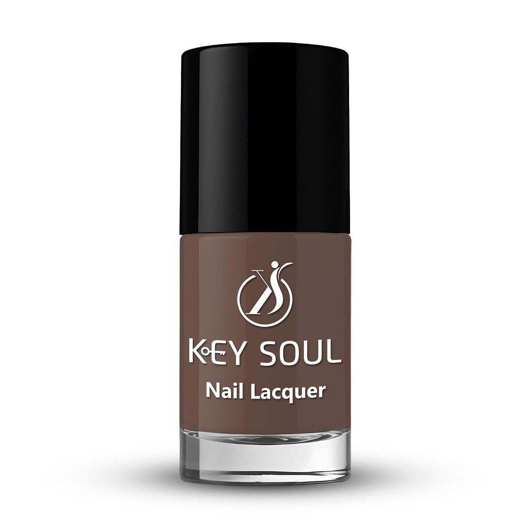 Nail Lacquer KS25, Umber Brown Glossy