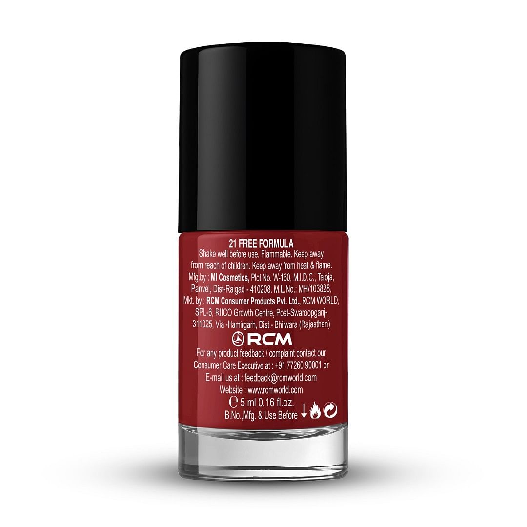 Nail Lacquer KS12 Reddish Cherry Glossy 