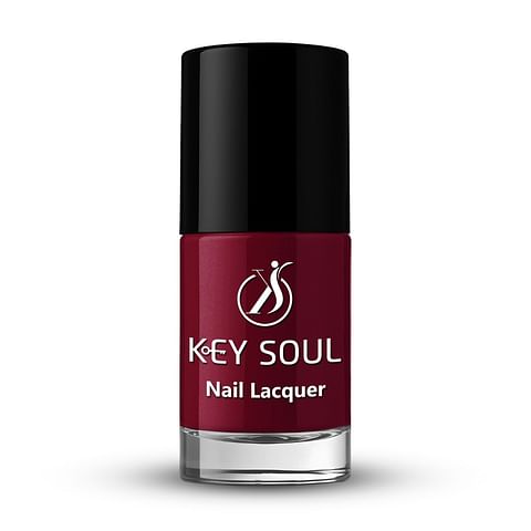 Nail Lacquer KS19 Shining Maroon Glossy 