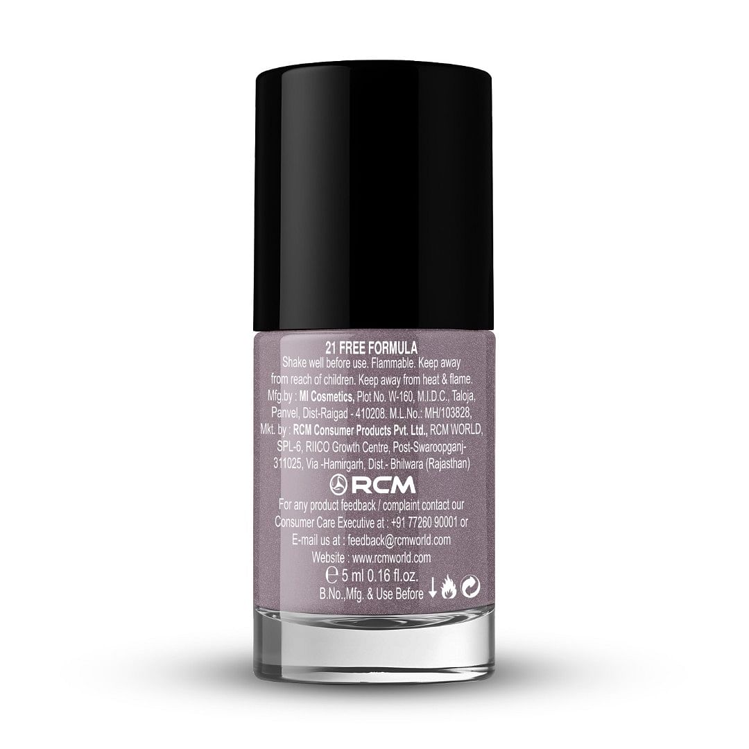 Nail Lacquer KS MT01 Silver Purple Metallic  