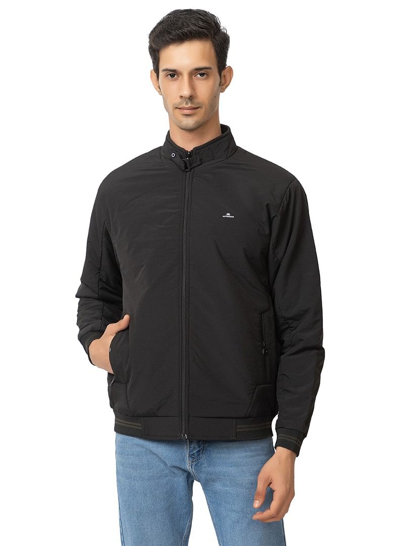 Men Winter Jacket MIFJ006 BLACK