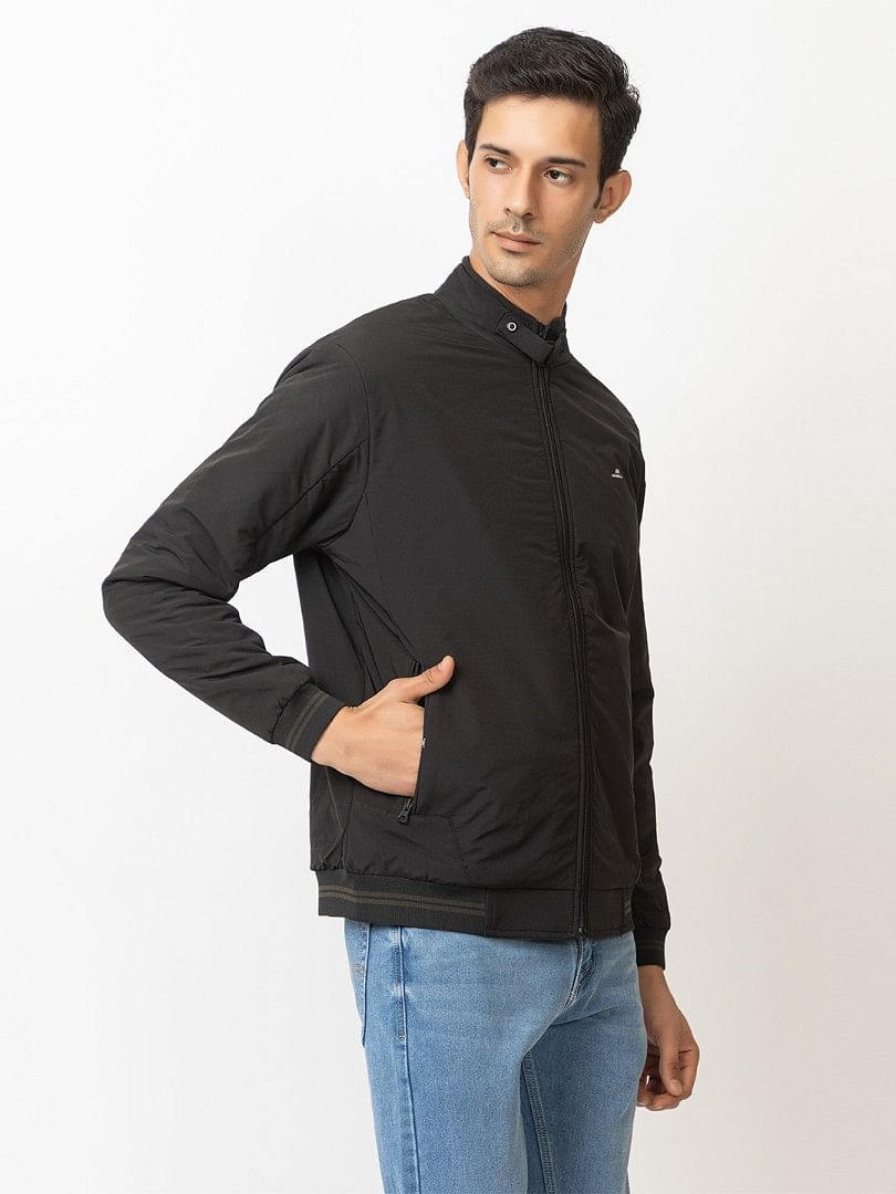 Men Winter Jacket MIFJ006 BLACK