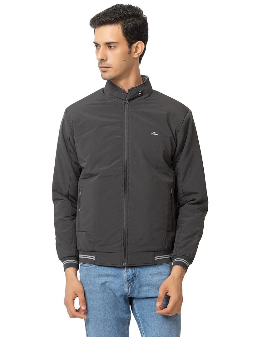 Men Winter Jacket MIFJ006 DARK GREY