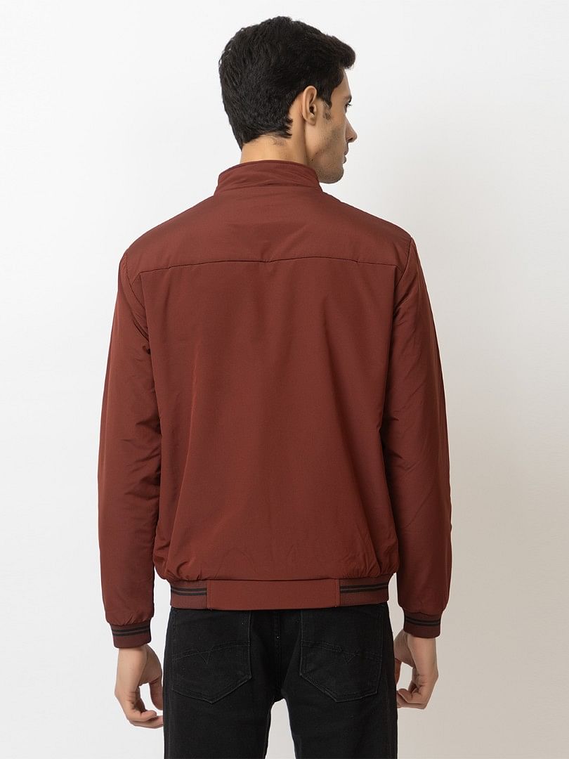 Men Winter Jacket MIFJ006 MAROON