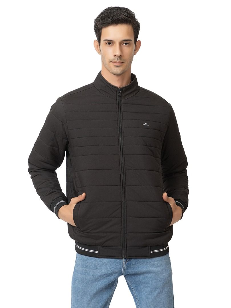 Men Winter Jacket MIFJ007 BLACK