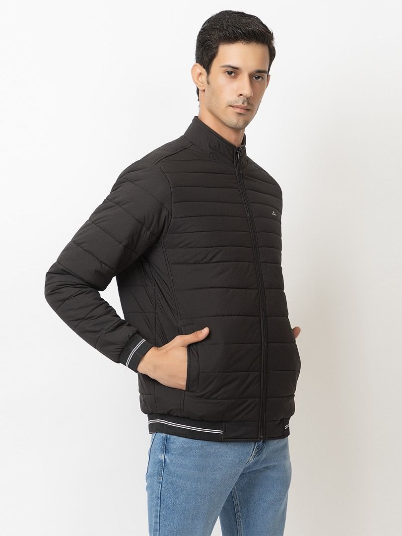 Men Winter Jacket MIFJ007 BLACK