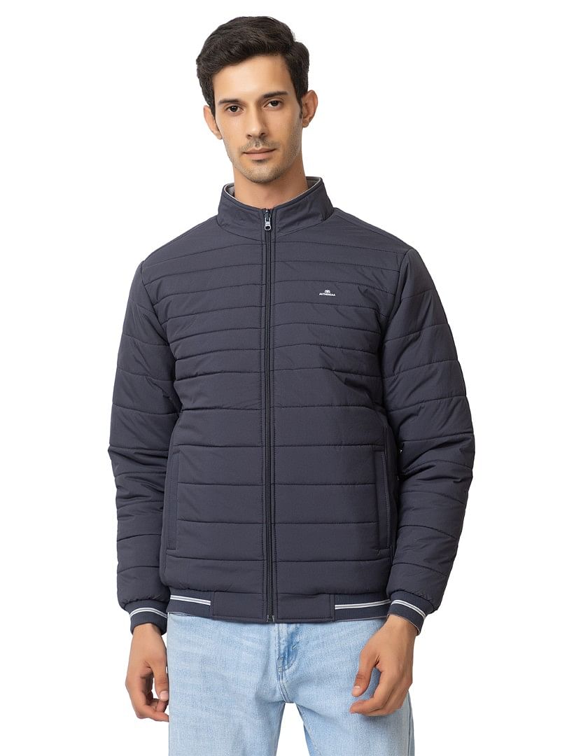 Men Winter Jacket MIFJ007 NAVY