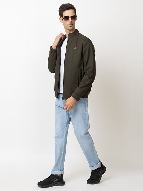Men Winter Jacket MIFJ009 Dark Olive