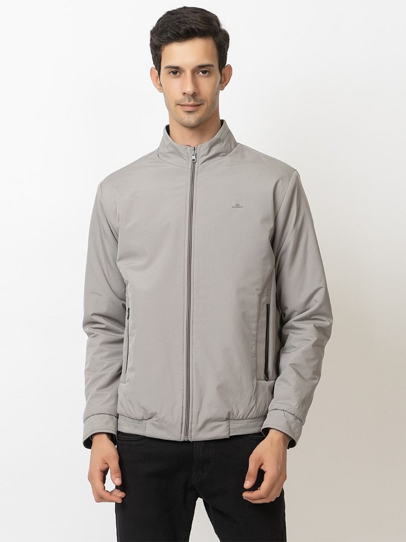 Men Winter Jacket MIFJ009  LIGHT GREY