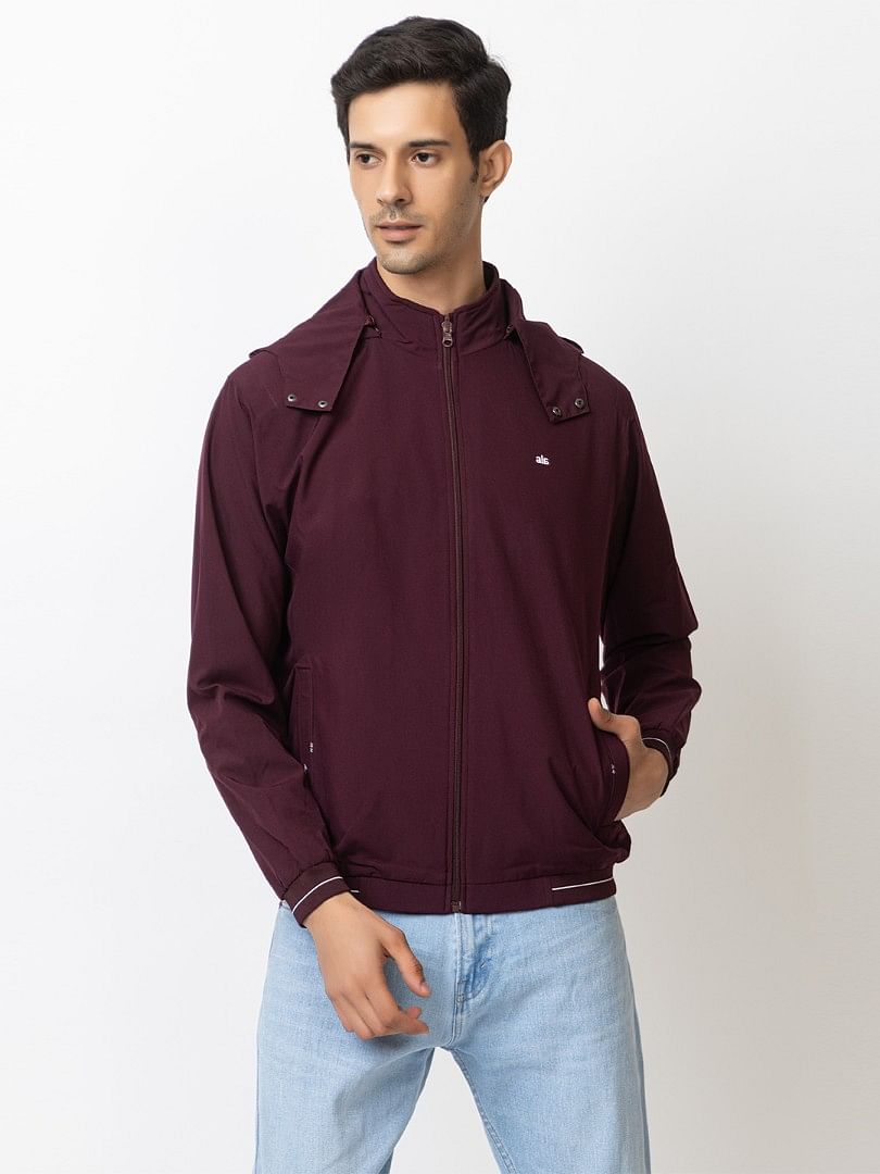 Men Light Weight Winter Jacket MILJ012 MAROON