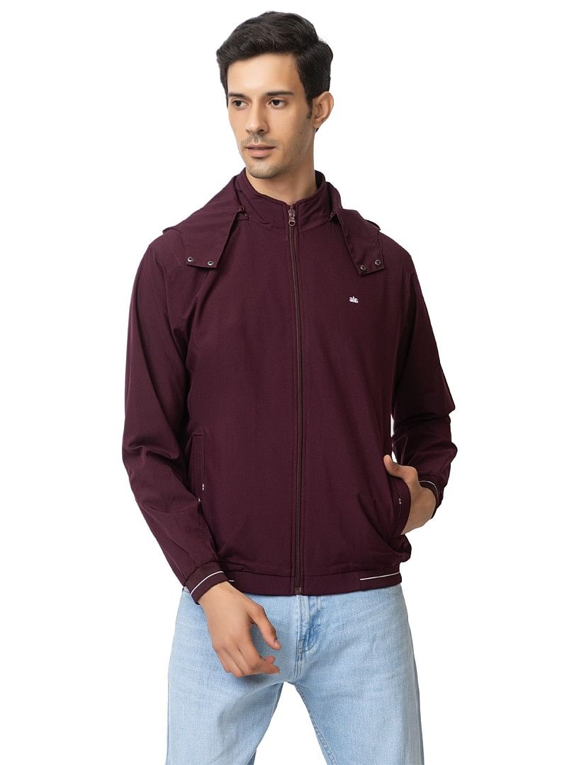 Men Light Weight Winter Jacket MILJ012 MAROON