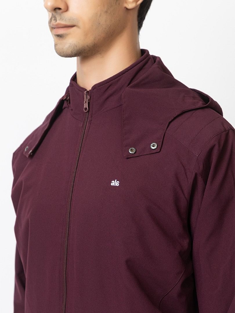 Men Light Weight Winter Jacket MILJ012 MAROON