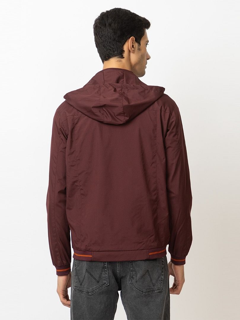 Men Light Weight Winter Jacket MILJ023  MAROON