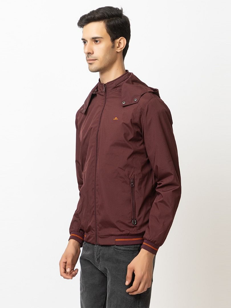 Men Light Weight Winter Jacket MILJ023  MAROON