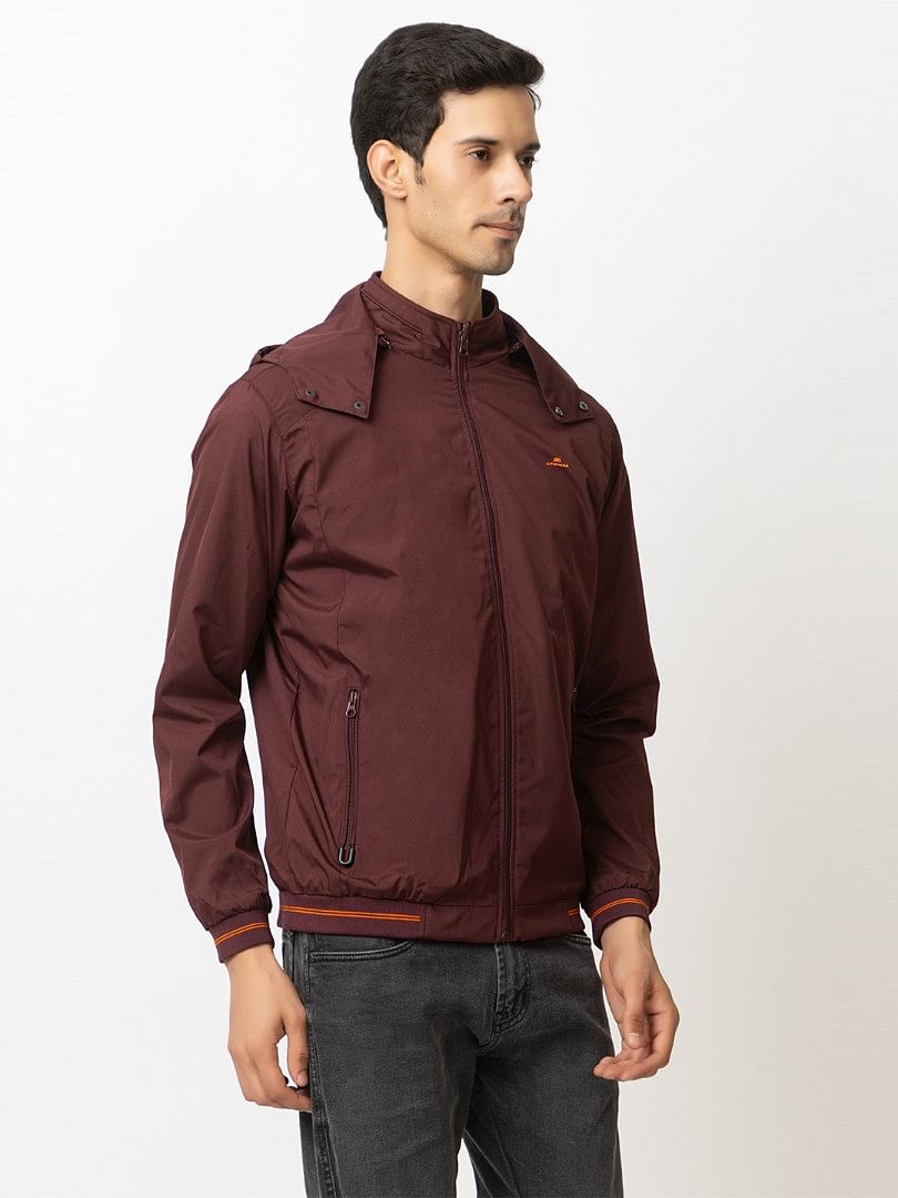 Men Light Weight Winter Jacket MILJ023  MAROON