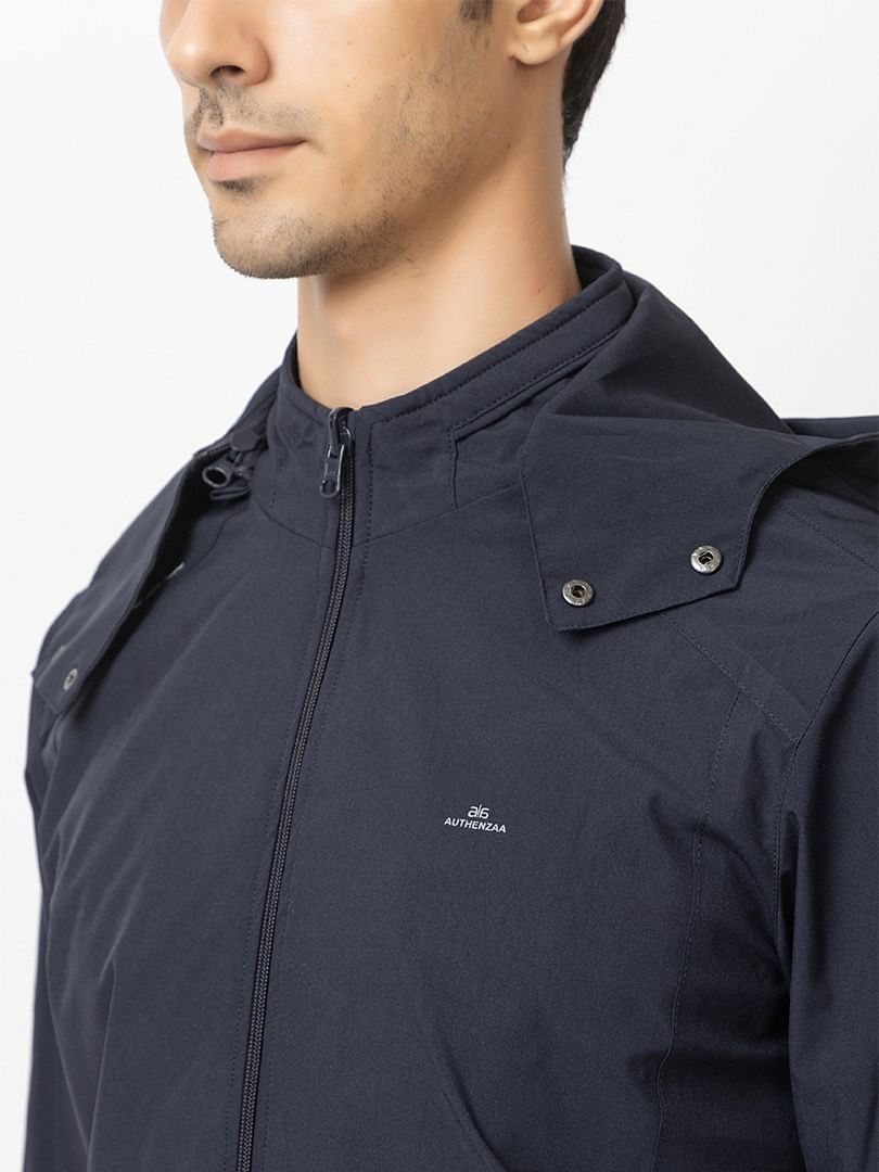 Men Light Weight Winter Jacket MILJ023  NAVY