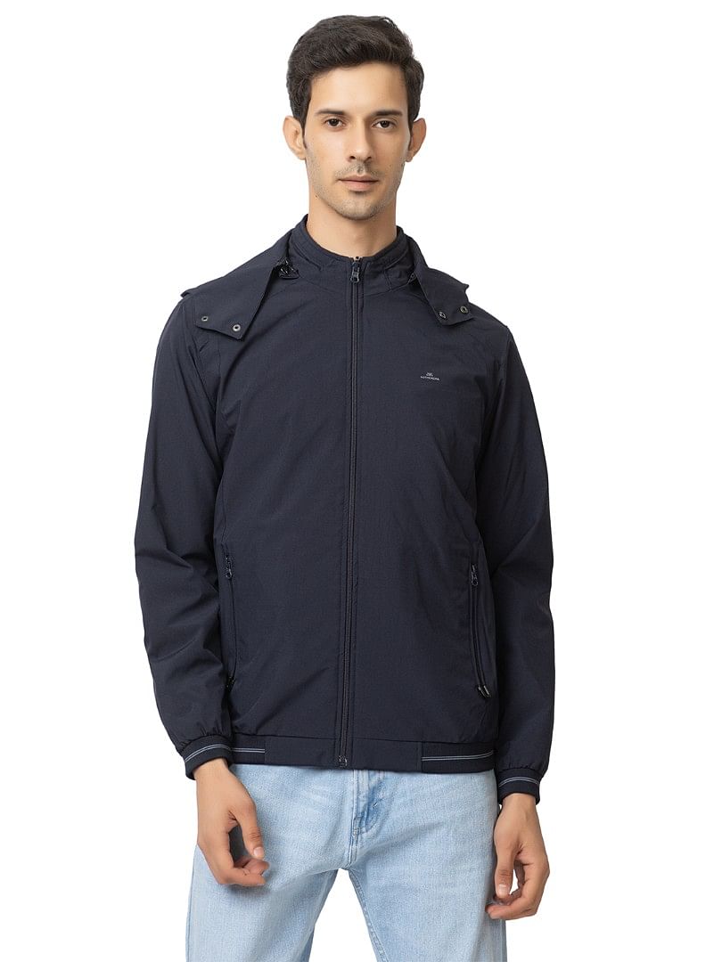 Men Light Weight Winter Jacket MILJ023  NAVY