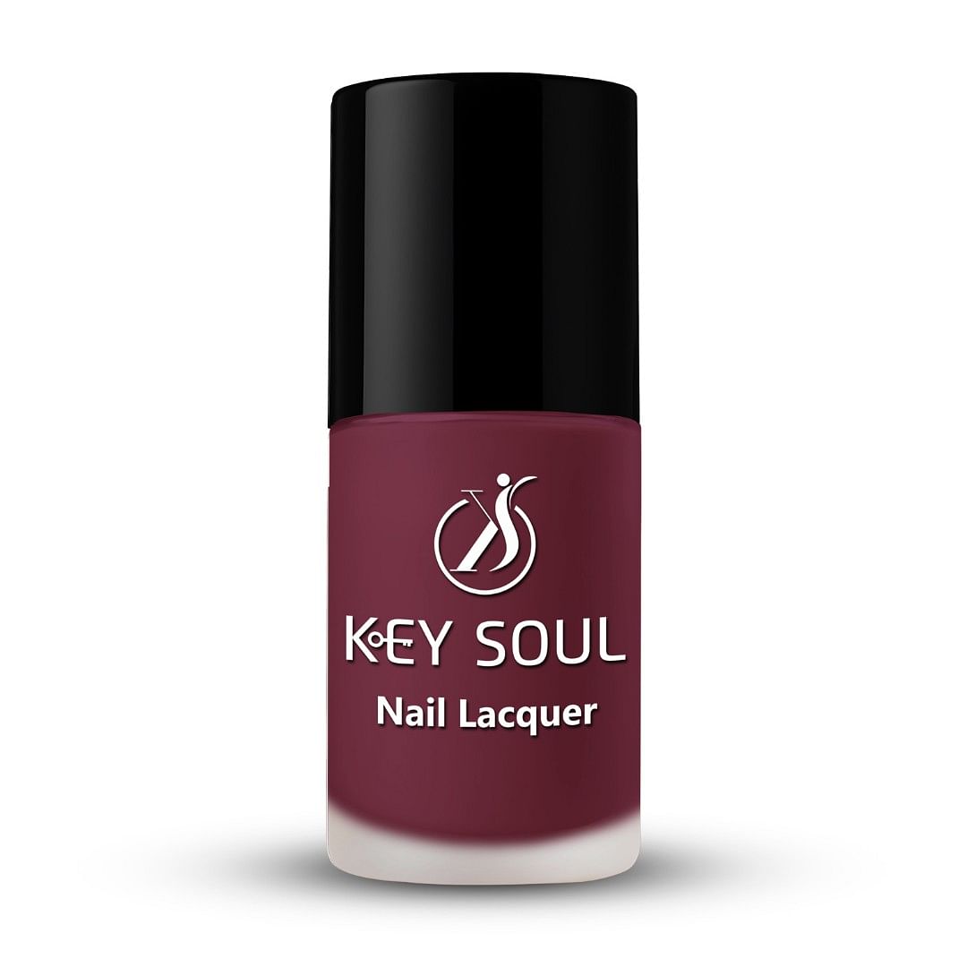 Nail Lacquer KS Matte01 Wedding Maroon