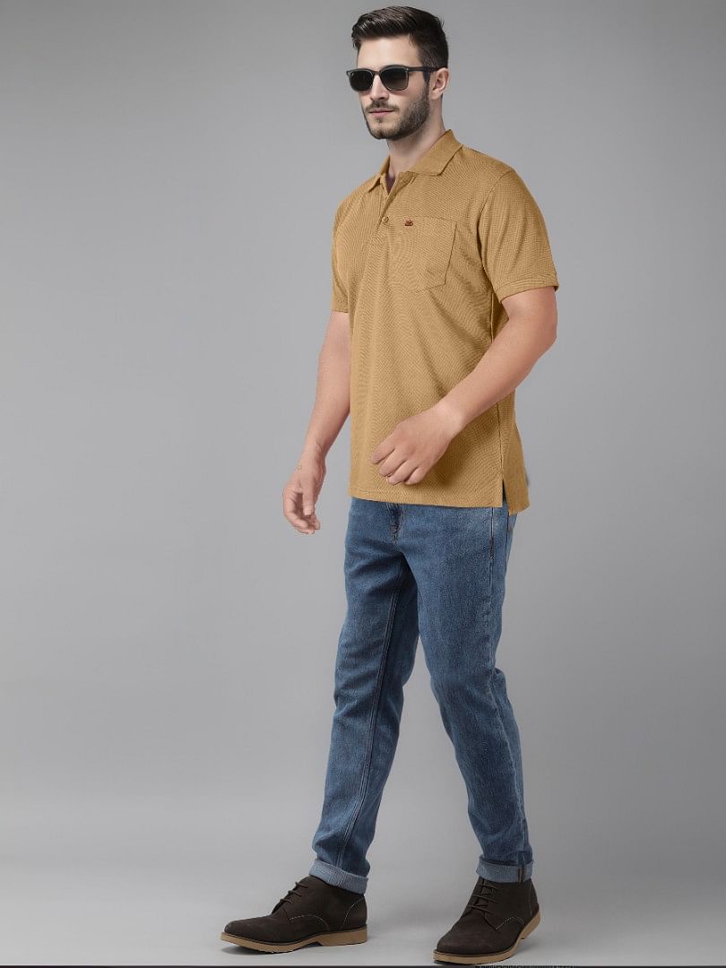 Authenzaa Men Polo T-Shirt SFPT001 Mouse 