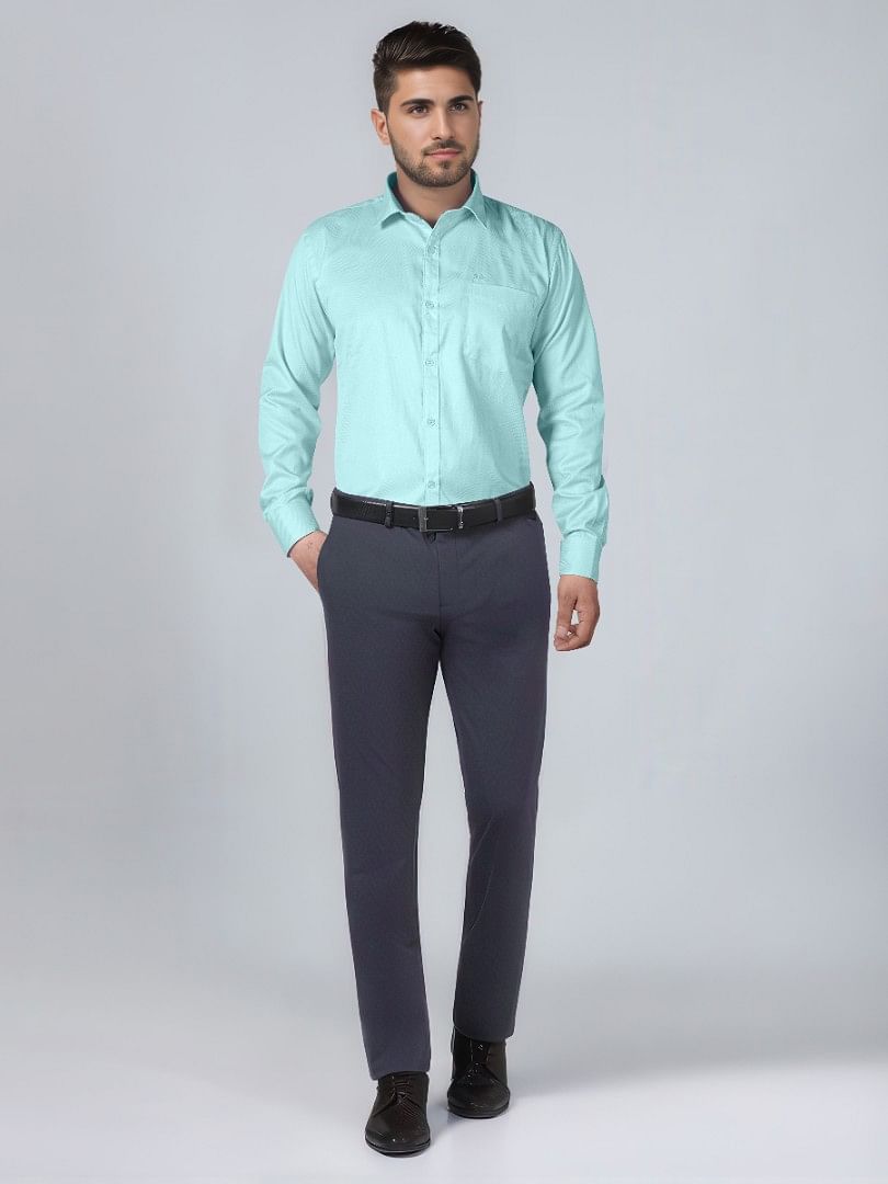 Authenzaa Men Slim Fit Formal Shirt  ASFS013  MULTI 10
