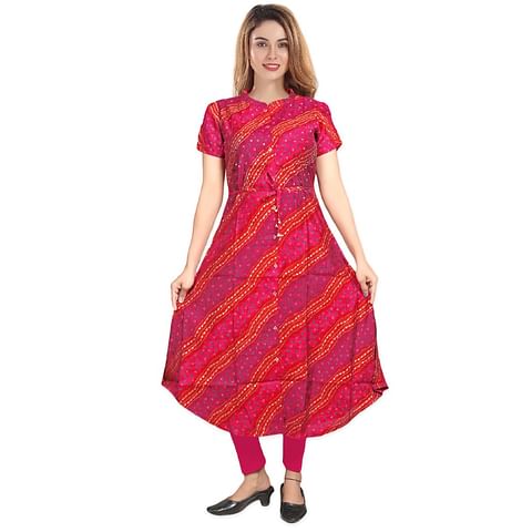 Authenzaa Women Kurti NHWKT019 Rani 