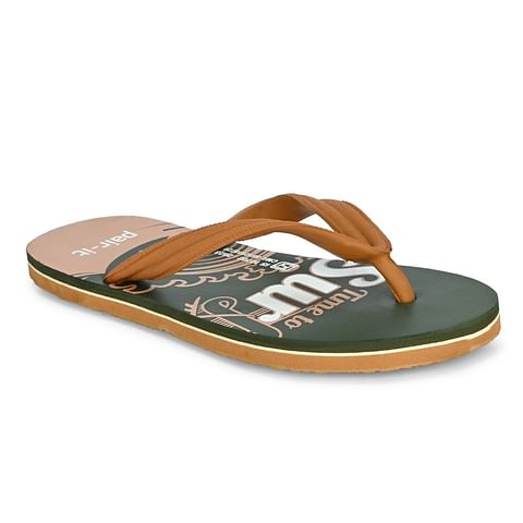 Pair-it RX Men FLIPFLOP021 Olive/Tan