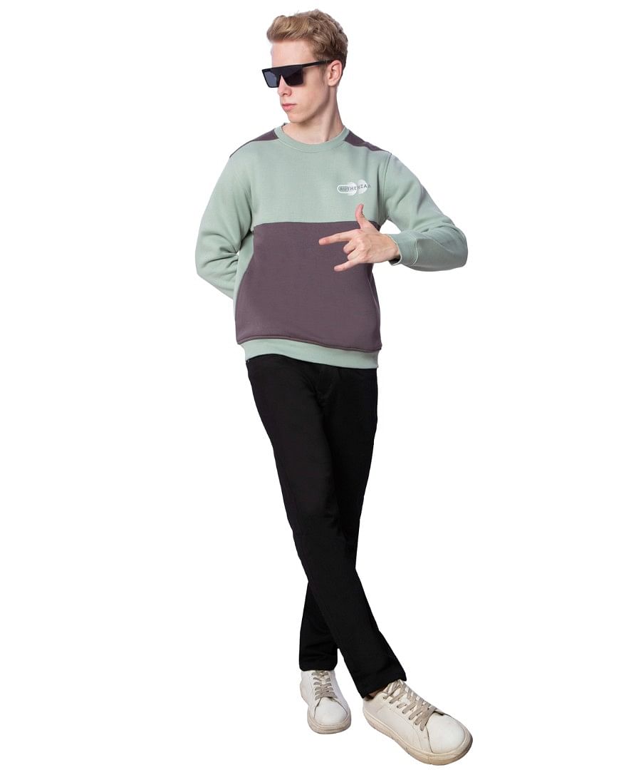 Authenzaa Men Sweatshirts SHMS002 Pista 