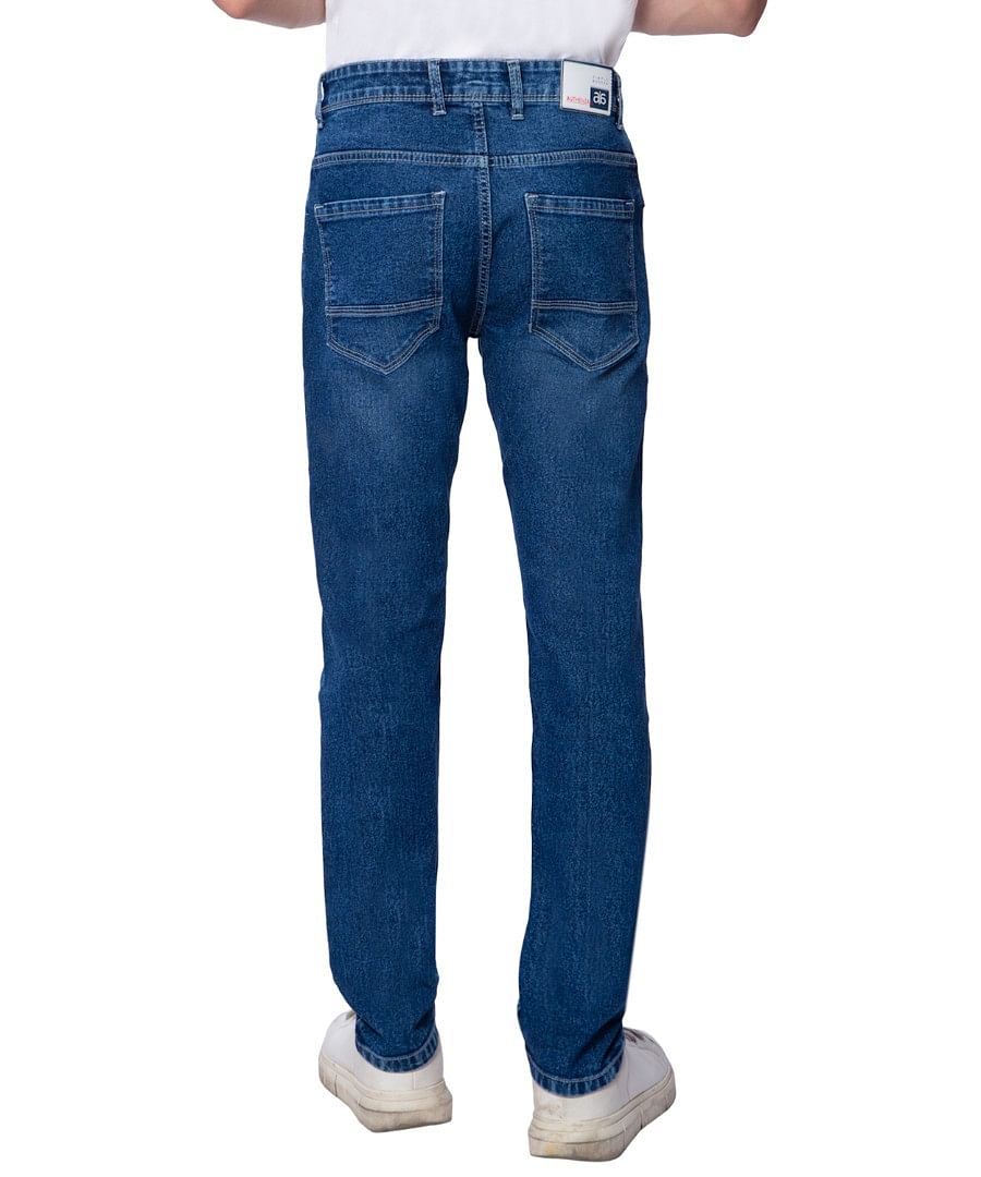 Authenzaa Men Fashion Que Jeans FQJRE006 Blue 