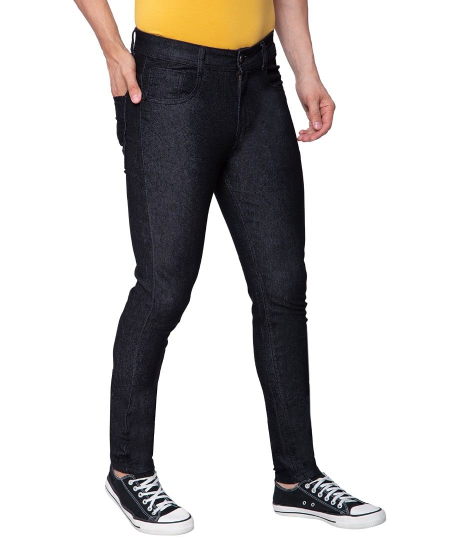 Authenzaa Men Denim jeans SFDJ002 Light Black 