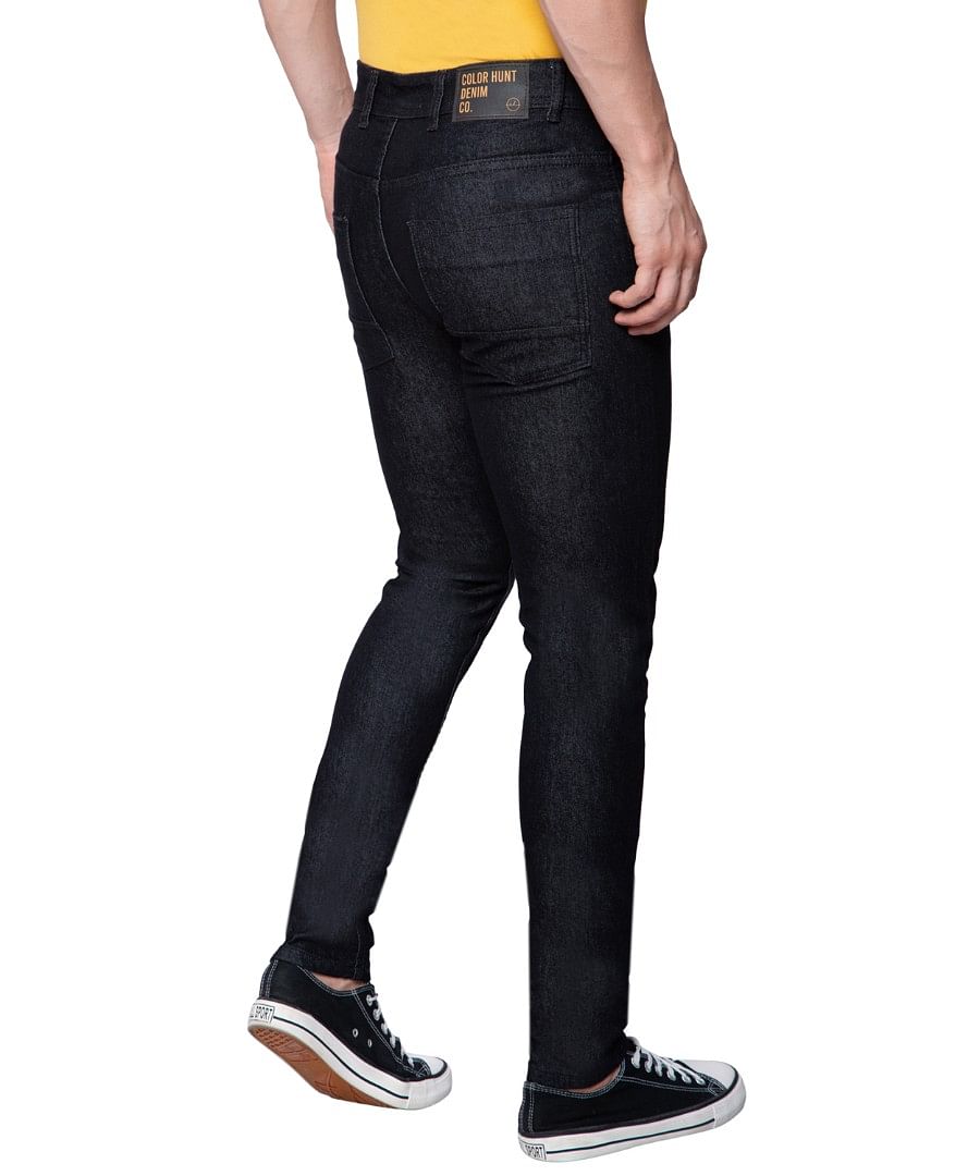 Authenzaa Men Denim jeans SFDJ002 Light Black 