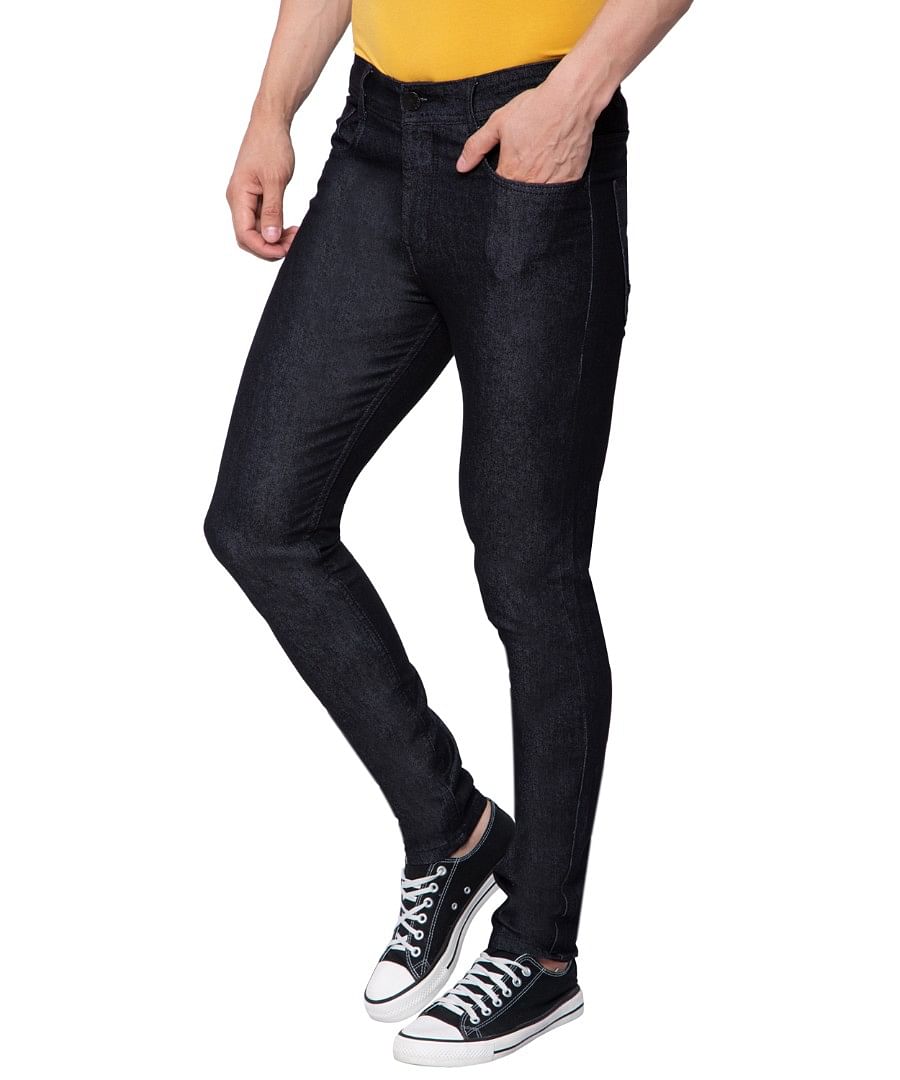 Authenzaa Men Denim jeans SFDJ002 Light Black 