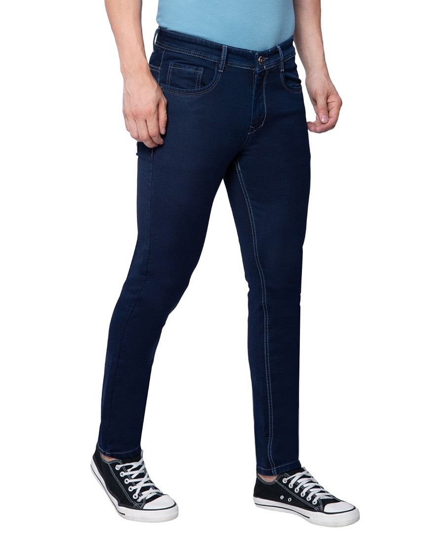 Authenzaa Men Denim jeans SFDJ004 Navy Blue 