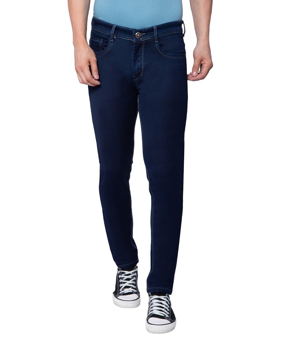 Authenzaa Men Denim jeans SFDJ004 Navy Blue 