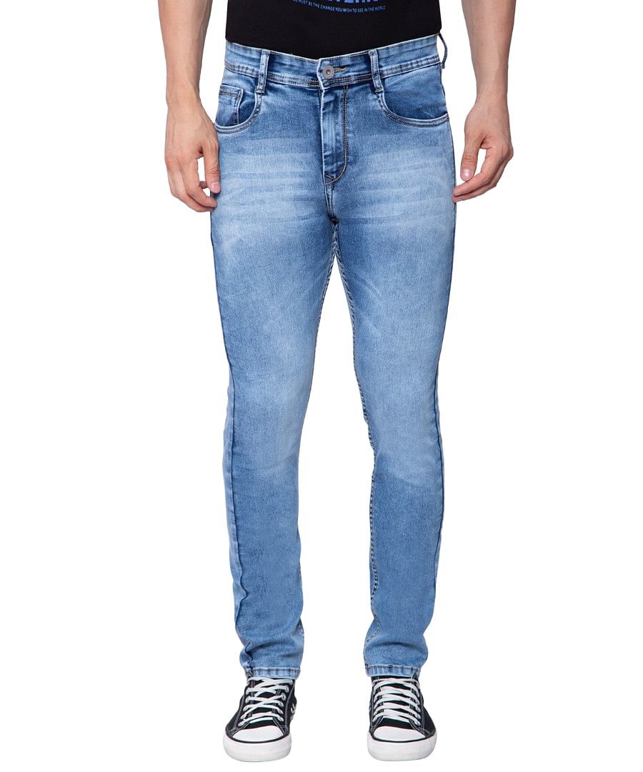 Authenzaa Men Denim jeans SFDJ003 Sky Blue 