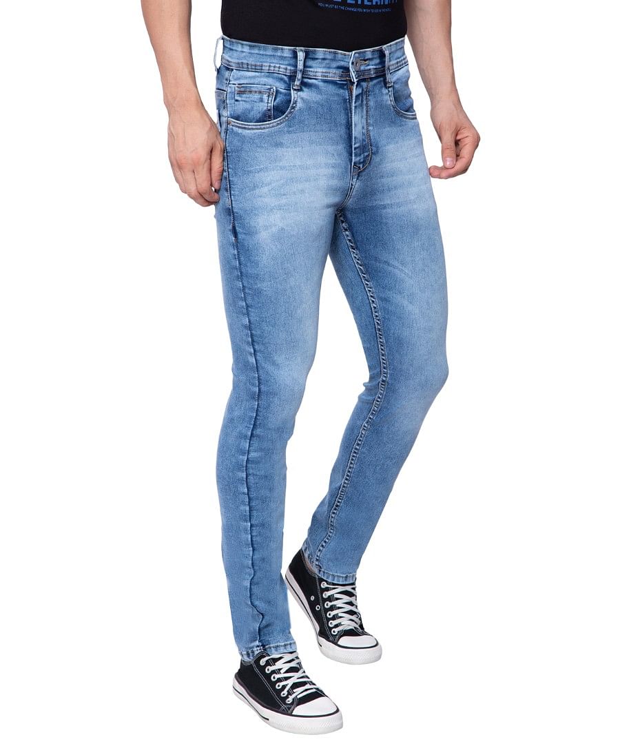 Authenzaa Men Denim jeans SFDJ003 Sky Blue 