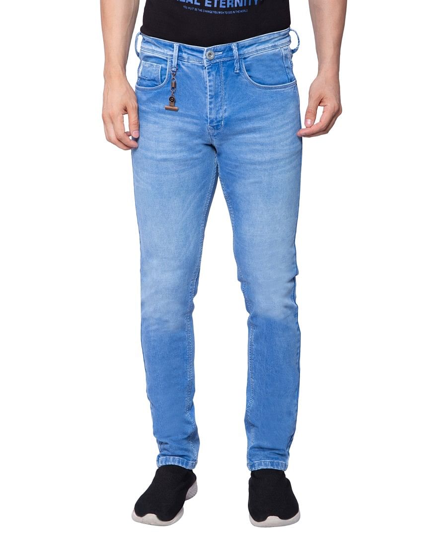 Authenzaa Men Denim jeans SFDJ005 Light Blue 