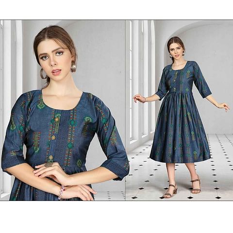 Authenzaa Women Kurti LPKT003 Multi 4 