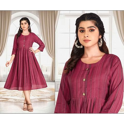 Authenzaa Women Kurti LPKT003 Multi 5 