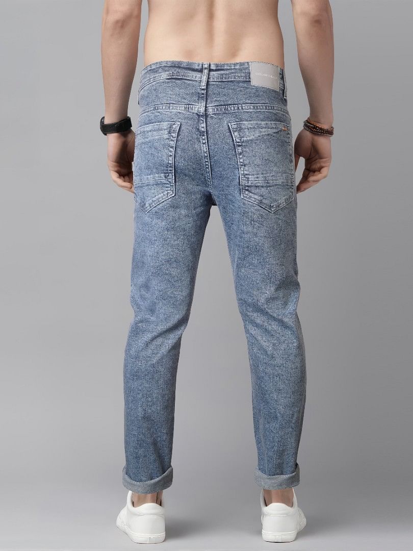 Authenzaa Men Denim Jeans SFDJ013 Blue 