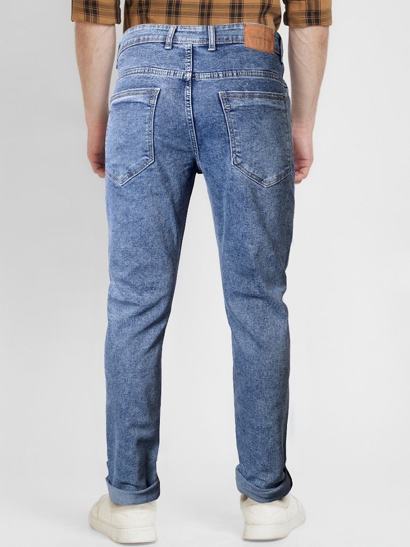 Authenzaa Men Denim Jeans SFDJ015 Blue 