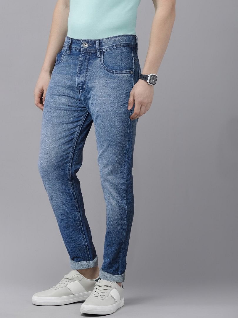 Authenzaa Men Denim Jeans SFDJ017 Blue 