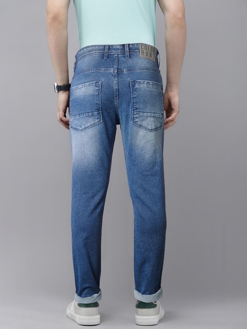 Authenzaa Men Denim Jeans SFDJ017 Blue 