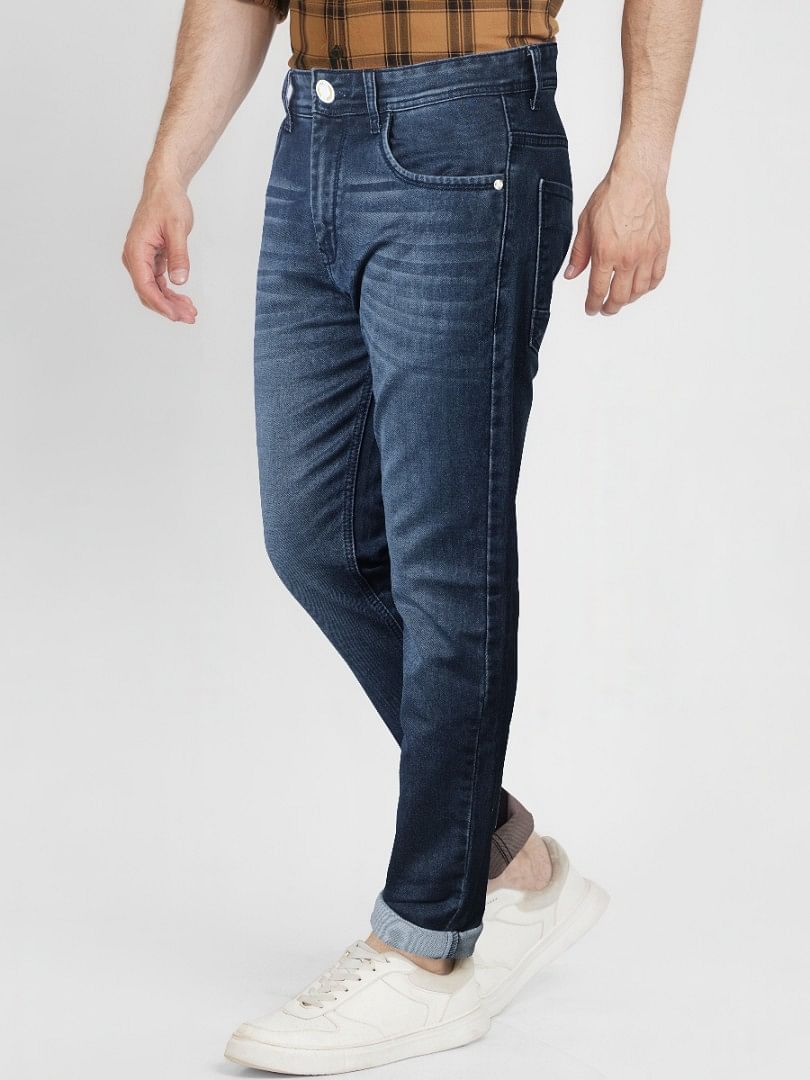 Authenzaa Men Denim Jeans SFDJ018 Blue 