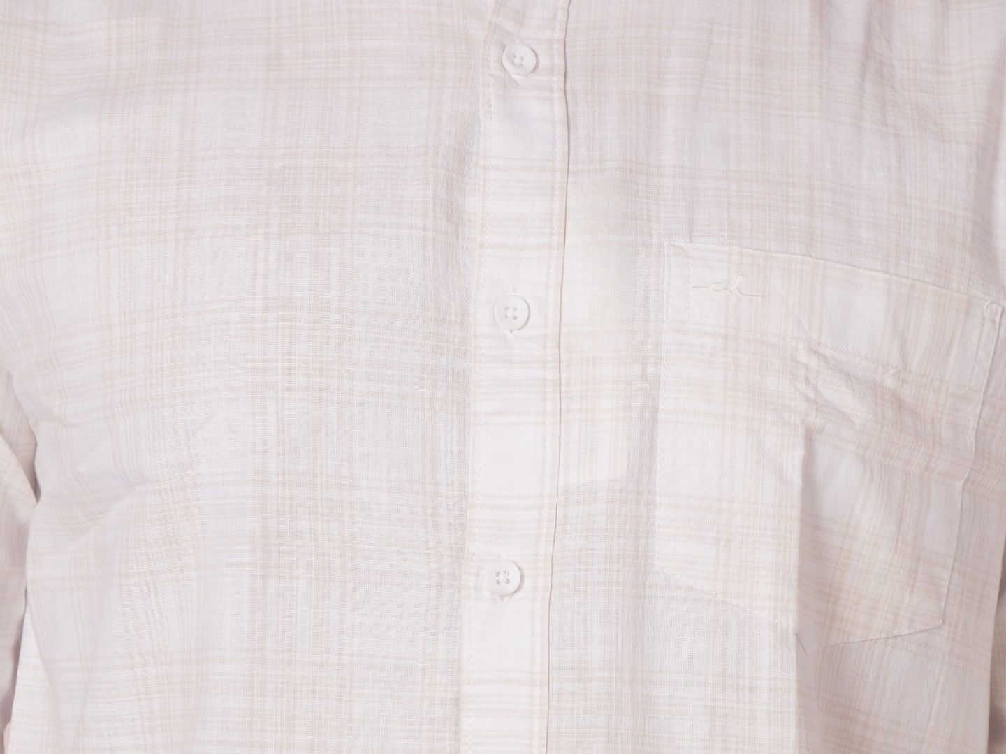 Authenzaa Men Casual Shirt SFCS021 White Checks 