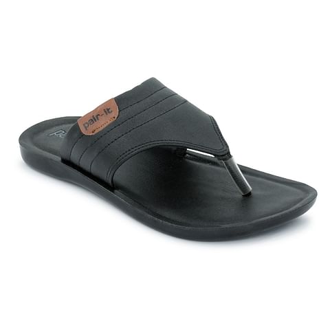 Pair-it Men PU Slipper DICTION099 Black