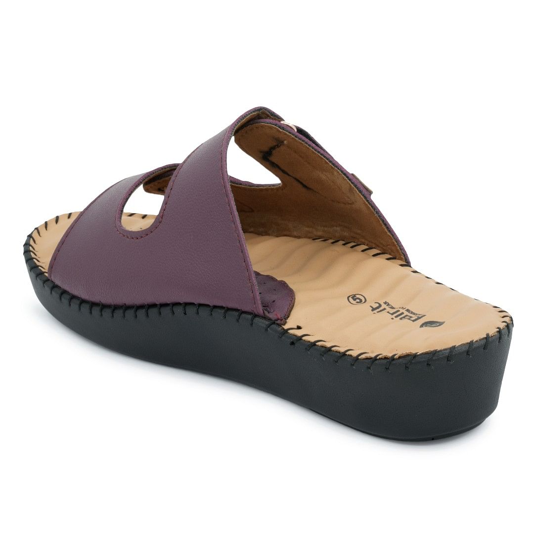Pair-it Wmn-LZ-DR-Slipper-111 Maroon