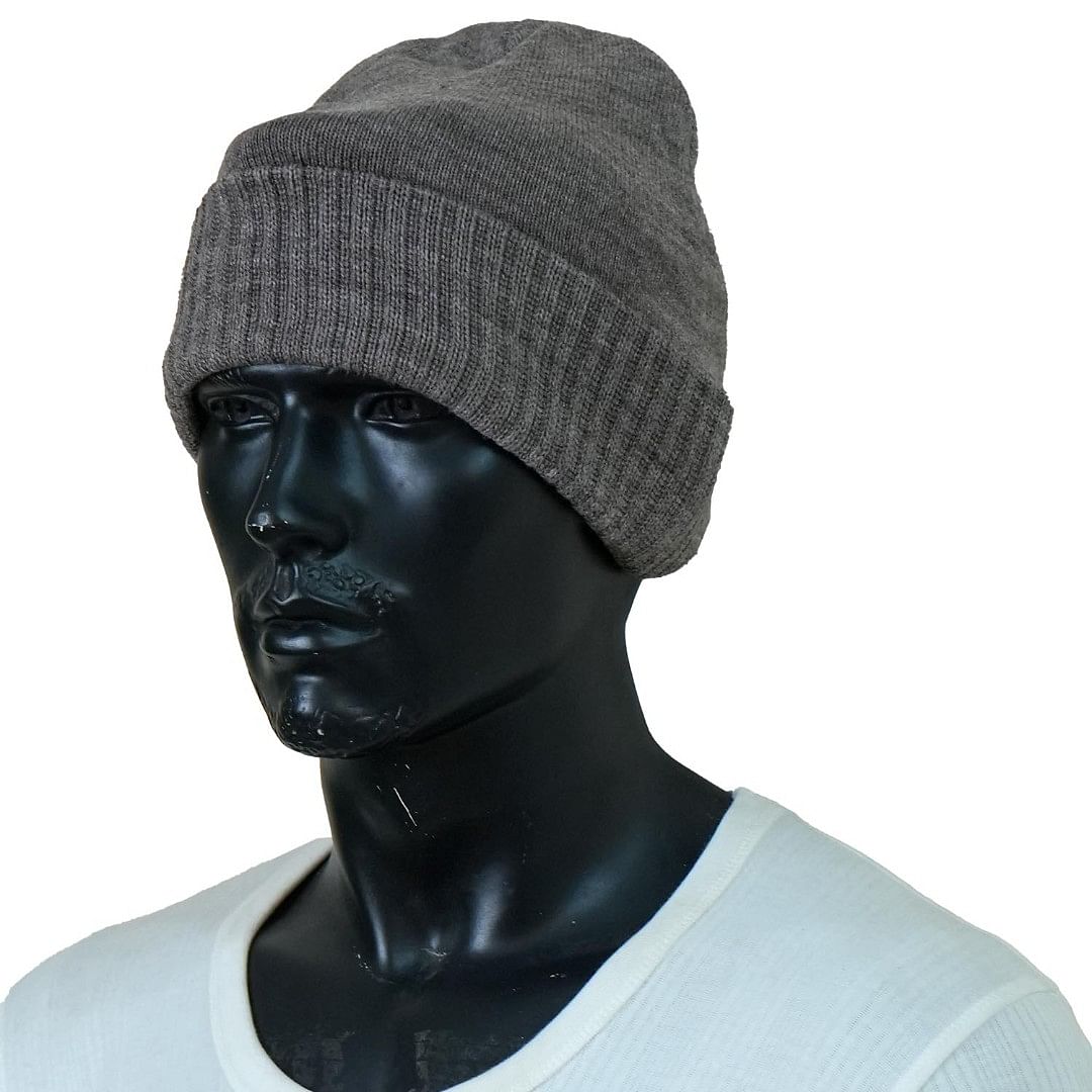Authenzaa Men Winter Cap SCHWC004 Sandstone 