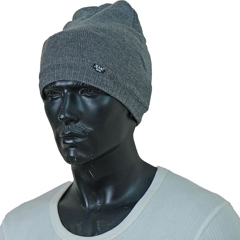 Authenzaa Men Winter Cap SCHWC005 Graphite 