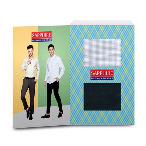 Authenzaa Premium Sapphire Fabric AZSP001 Design 04